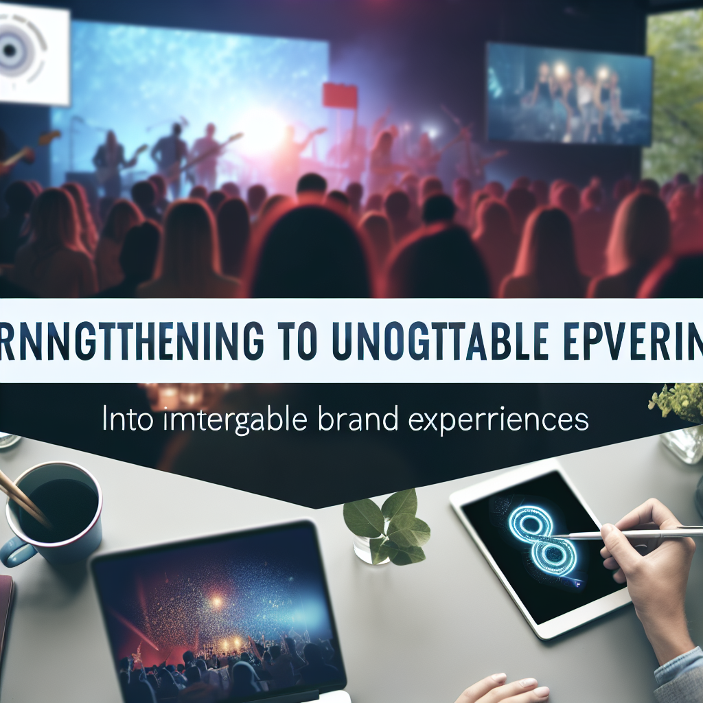 Transforming Occasions into Icons: The Power and Strategy Behind Event Branding
